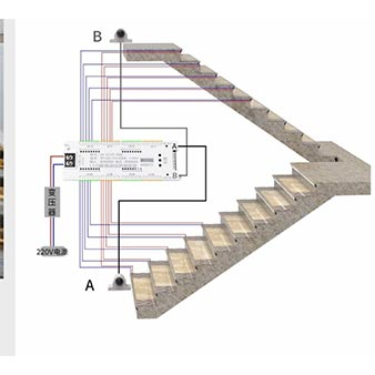 Pir staircase sensor